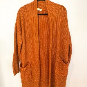 Pocketed Knit Cardigan
